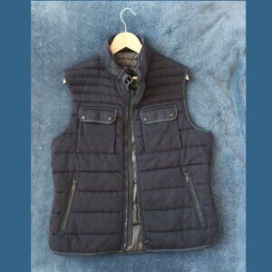 Massimo Dutti Men's Vest - Navy